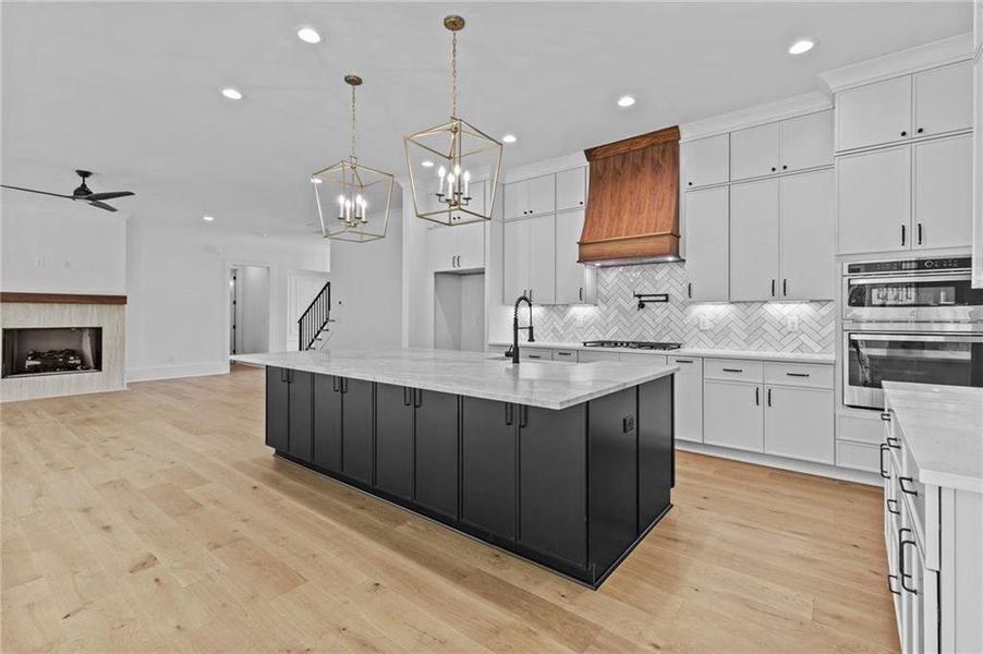 Furnished interior view inside a new home in , Buford (Image 4).