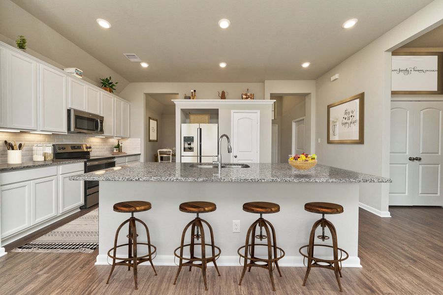 Representative furnished interior of a home built from the The 1613 by Stylecraft Builders in South Pointe, Temple (Image 8).