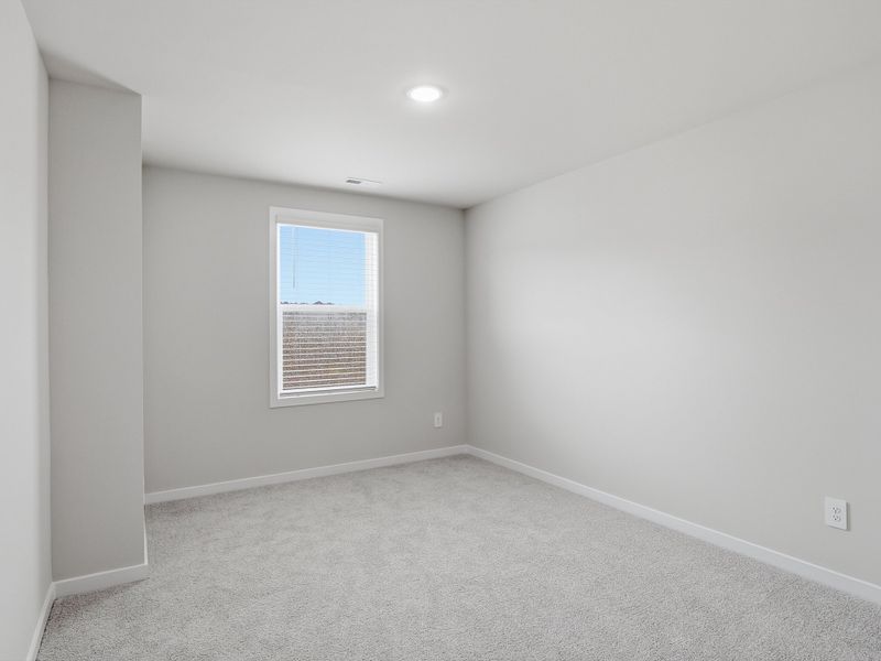 Spacious, unfurnished interior of a new home in The Heritage at Buffaloe Reserve, Raleigh (Image 19). Spacious, unfurnished interior of a new home in The Heritage at Buffaloe Reserve, Raleigh (Image 19).