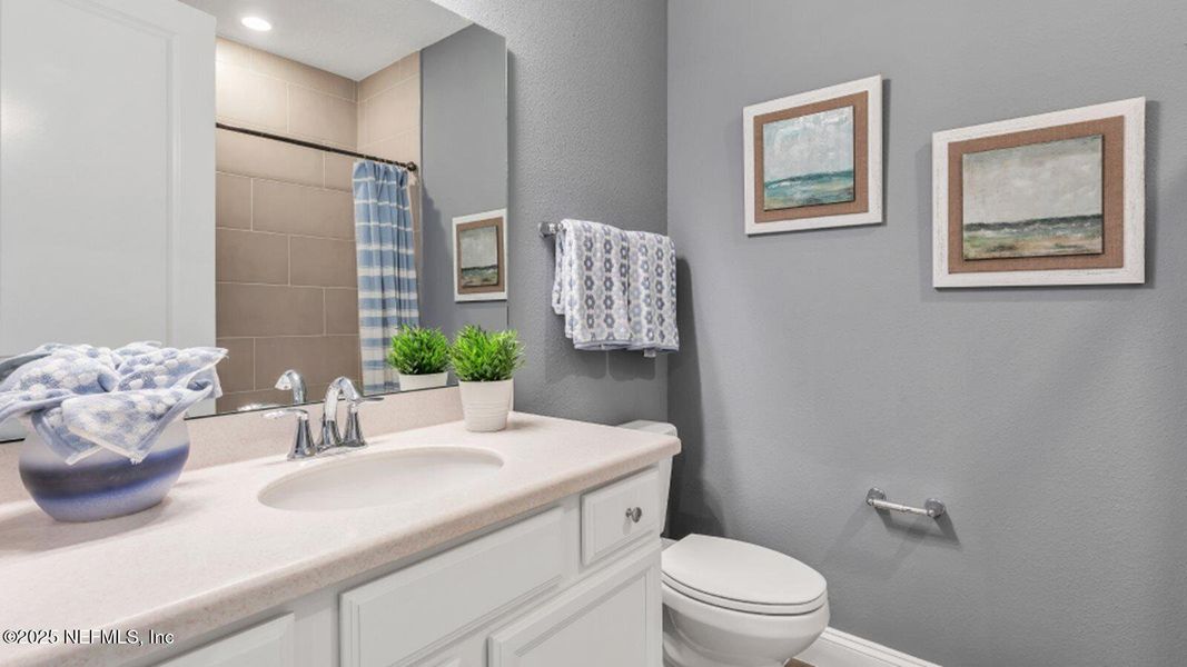 Furnished interior view inside a new home in Stillwater | Active Adult 55+: Stillwater - Villas, St. Johns (Image 15).