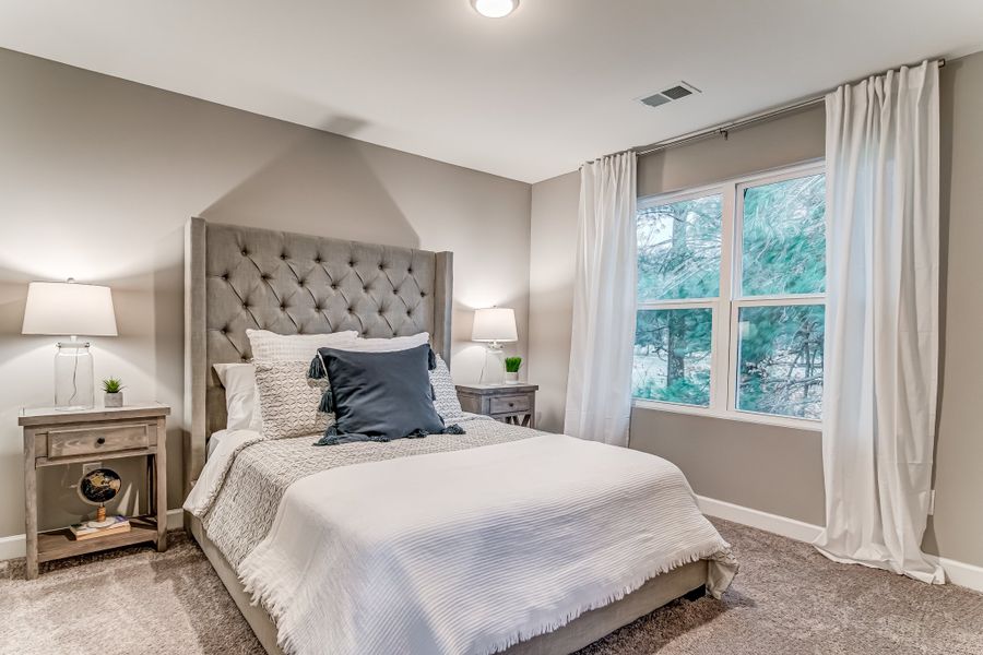 Representative furnished interior of a home built from the Crawford by Parkside Builders in The Woods, Gallatin (Image 20).