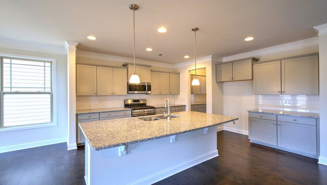 Furnished interior view inside a new home in Reserve at Tap Root Farms, Fletcher (Image 6).