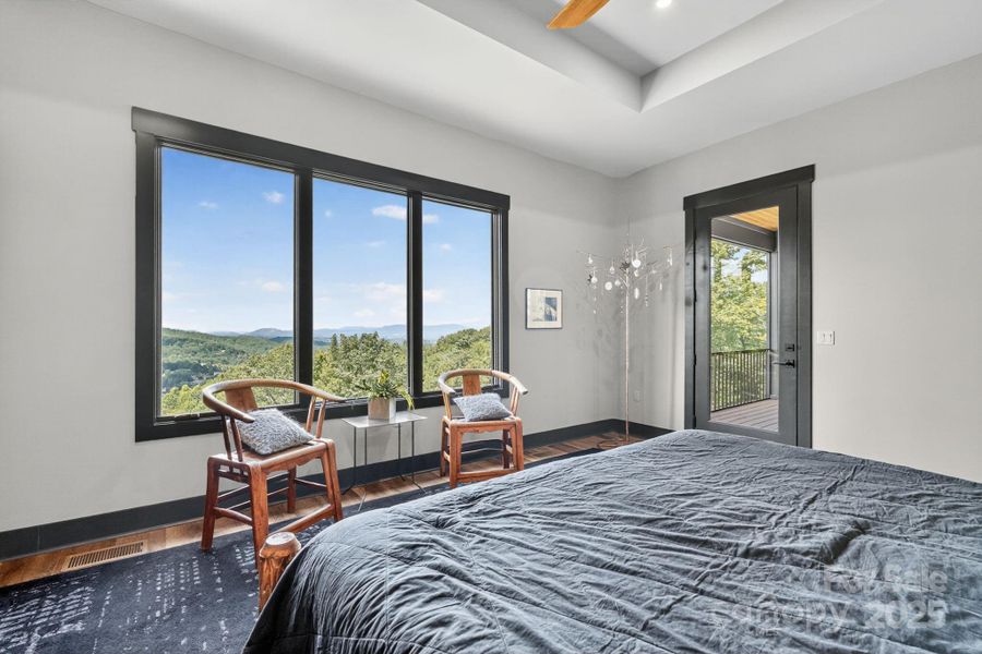 Endless views from primary suite