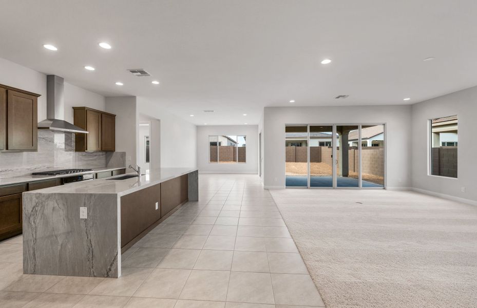 Furnished interior view inside a new home in Artisan at Asante, Surprise (Image 12).