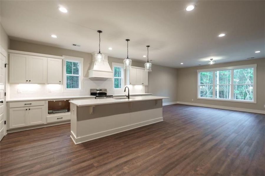 Furnished interior view inside a new home in , Social Circle (Image 16).