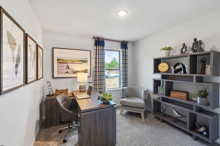 Lexington Heights Model Home - Golden - Study Lexington Heights Model Home - Golden - Study