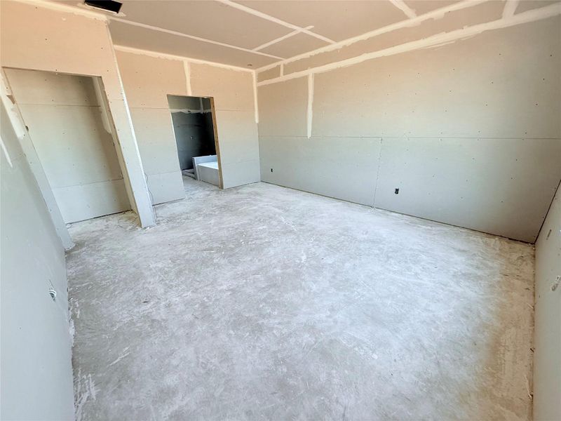 Massive primary bedroom Massive primary bedroom