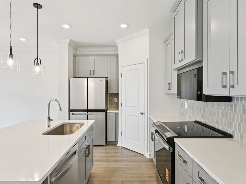 Furnished interior view inside a new home in Meadows at Wilson Farms - The Summit Series, Fort Mill (Image 5).
