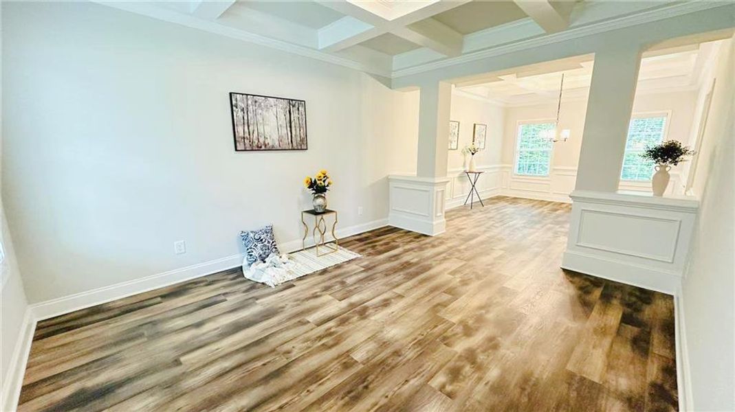 Furnished interior view inside a new home in , Lawrenceville (Image 28).