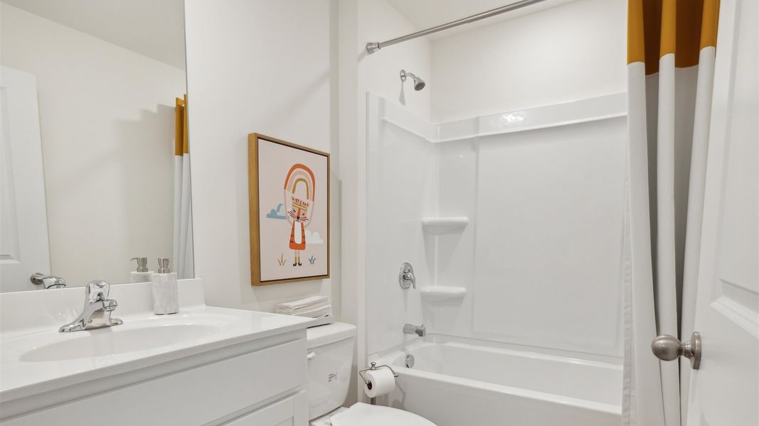 Furnished interior view inside a new home in Isabel Estates, Knoxville (Image 11). Furnished interior view inside a new home in Isabel Estates, Knoxville (Image 11).