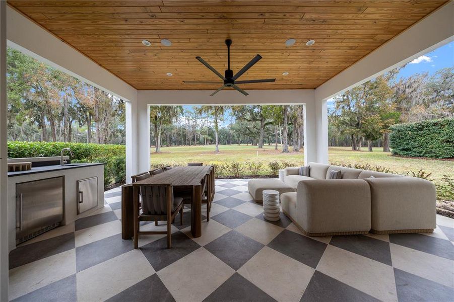 Exterior details and patio area of a home in , Ocala (Image 31). Exterior details and patio area of a home in , Ocala (Image 31).
