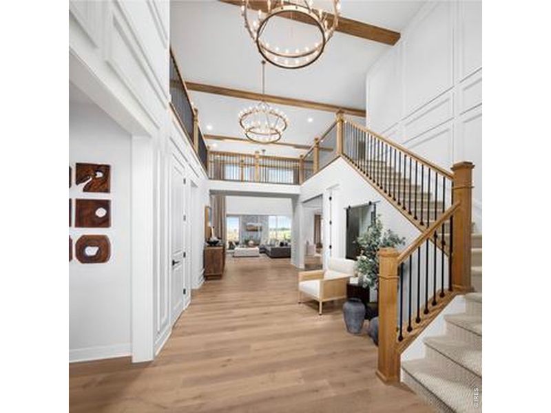 Furnished interior view inside a new home in , Timnath (Image 7).