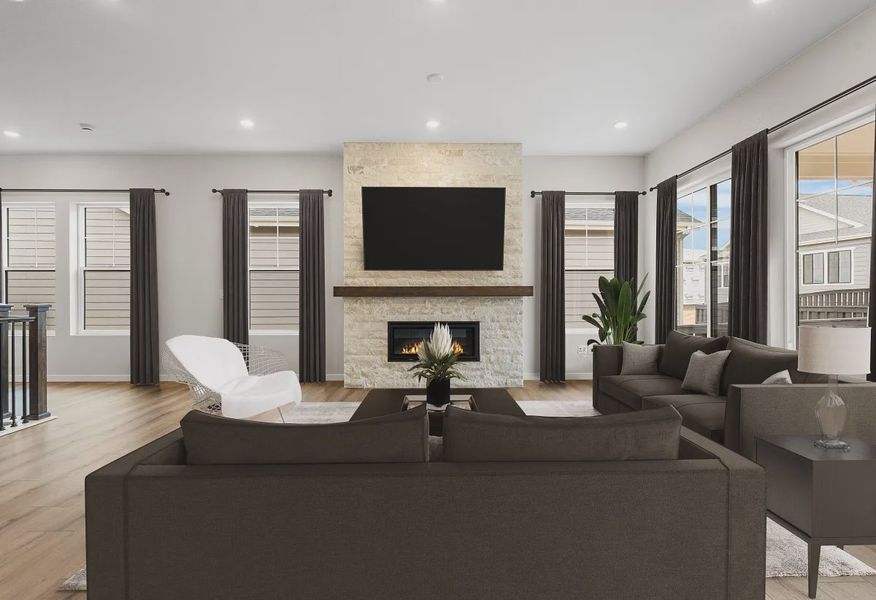 Homesite 72 Great Room - Virtually Staged - 4 of 10