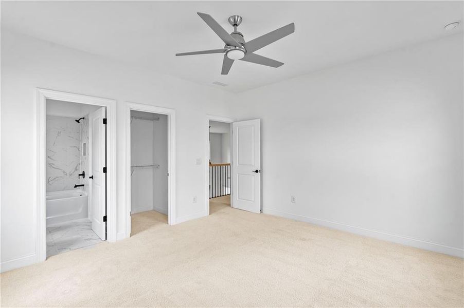 Spacious, unfurnished interior of a new home in , Marietta (Image 29).
