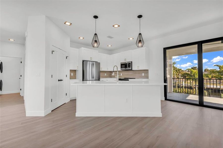 Furnished interior view inside a new home in , Port Charlotte (Image 8). Furnished interior view inside a new home in , Port Charlotte (Image 8).