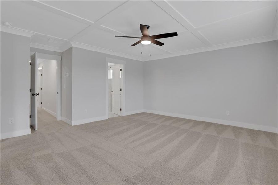 Spacious, unfurnished interior of a new home in Villas at Dawsonville, Dawsonville (Image 36).
