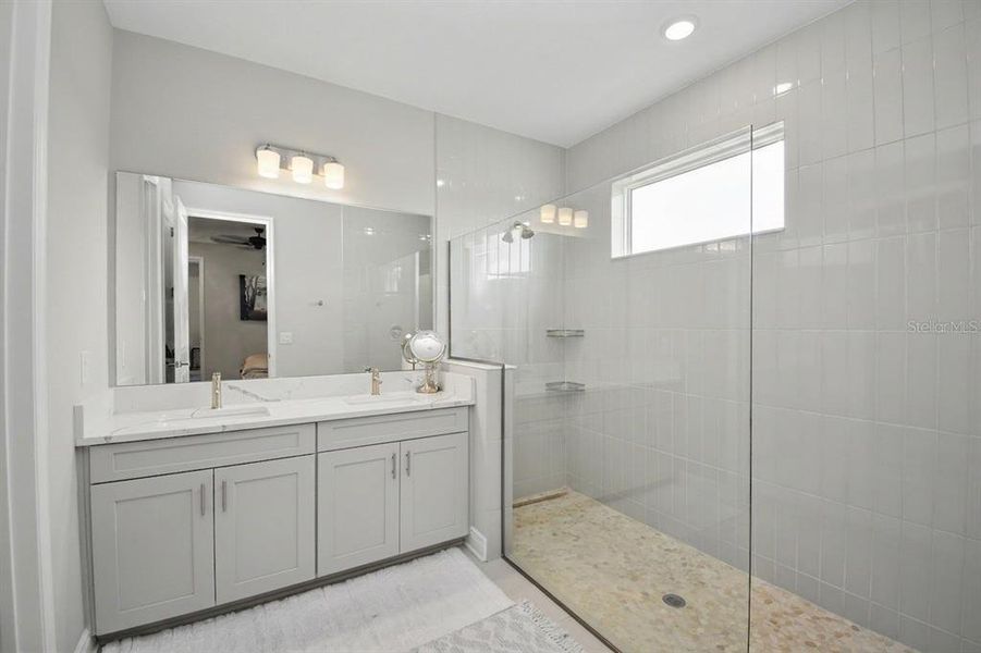 Furnished interior view inside a new home in Cypress Glen at River Wilderness, Parrish (Image 16).