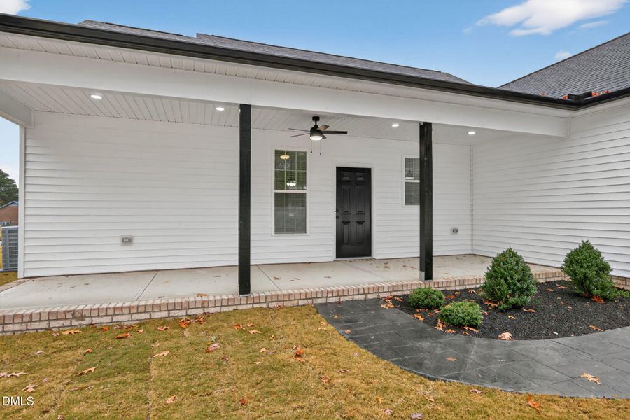 Covered Back Porch Covered Back Porch