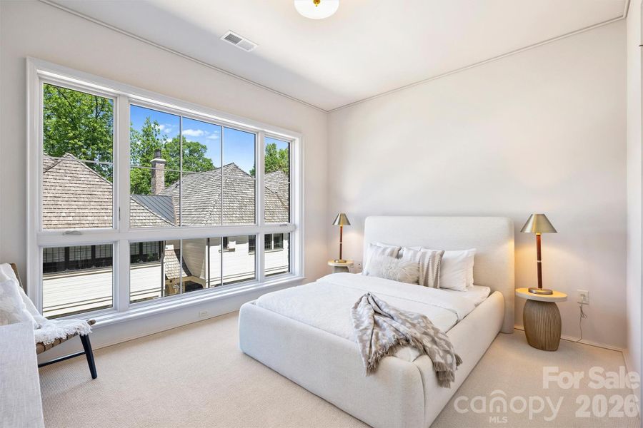 Furnished interior view inside a new home in , Charlotte (Image 19).