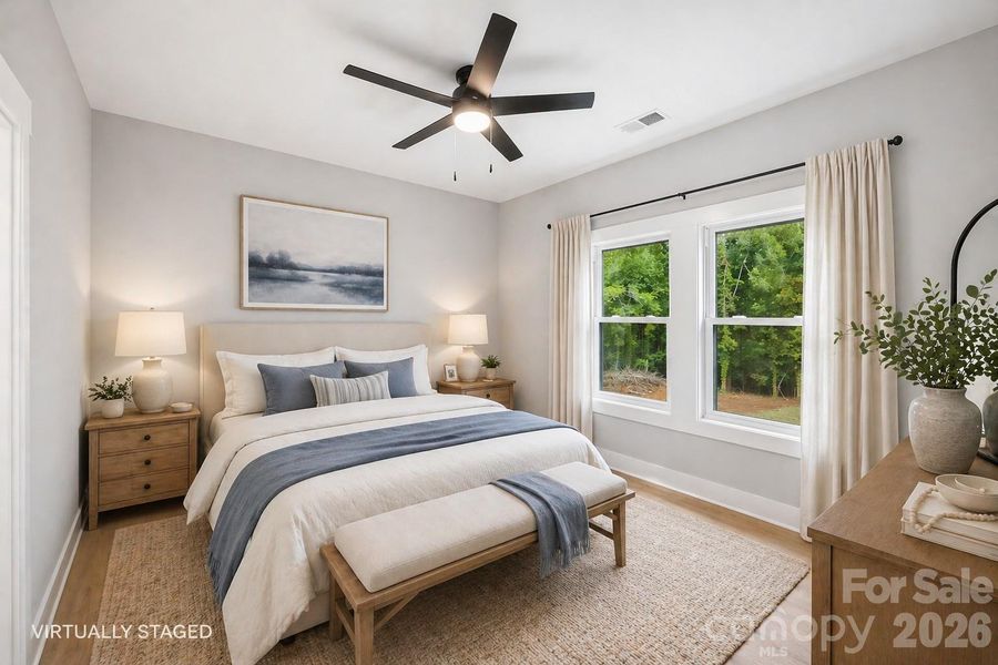 Virtually Staged - Bedroom 2