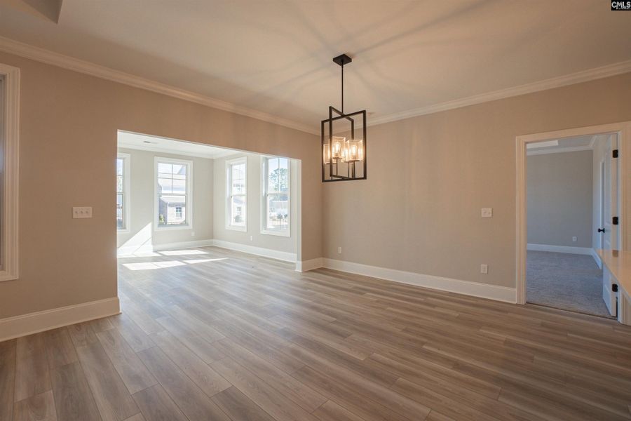 Spacious, unfurnished interior of a new home in The Cove, Sumter (Image 29). Spacious, unfurnished interior of a new home in The Cove, Sumter (Image 29).