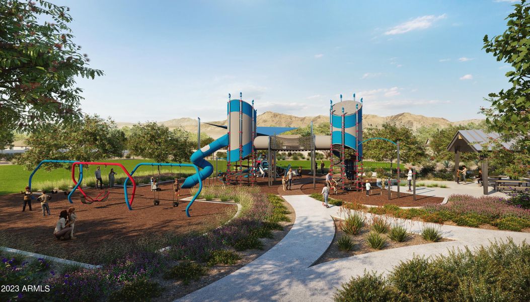 PLAYGROUND RENDERING