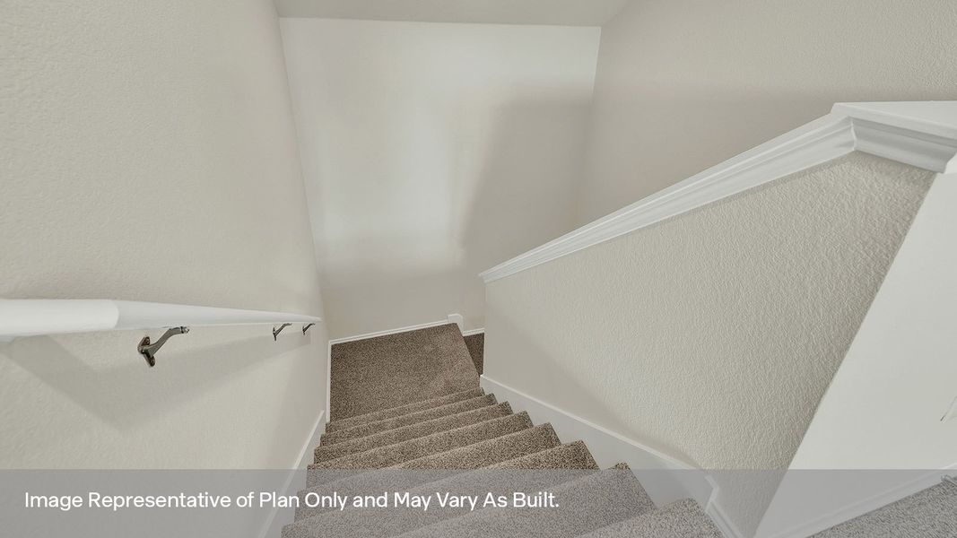 Representative unfurnished interior of a home built from the The Midland by D.R. Horton in Bollinger, Maxwell (Image 28).