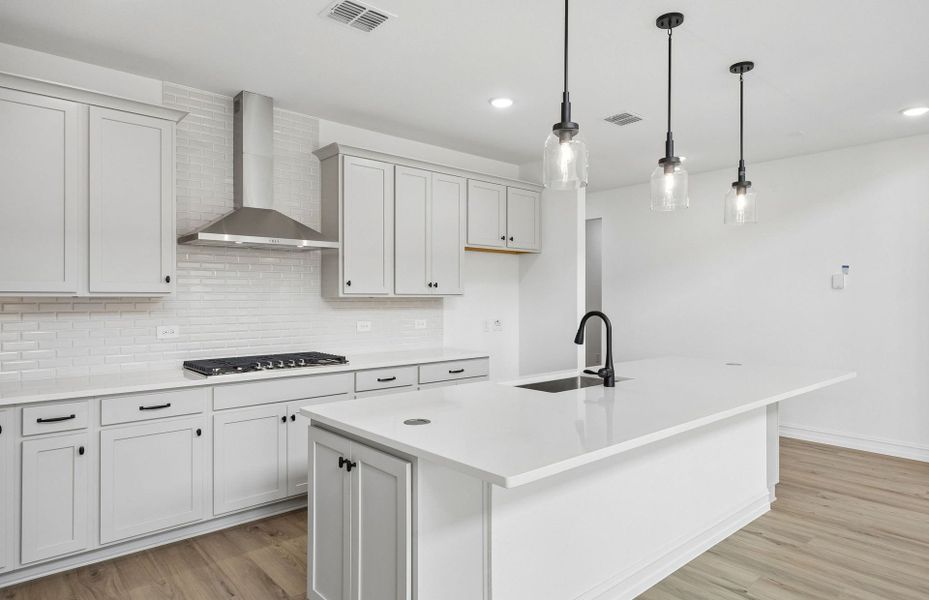 Furnished interior view inside a new home in Wilson Creek Meadows, Celina (Image 13).