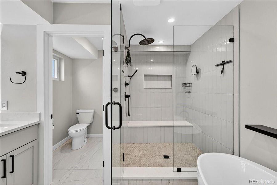 Furnished interior view inside a new home in , Denver (Image 36).