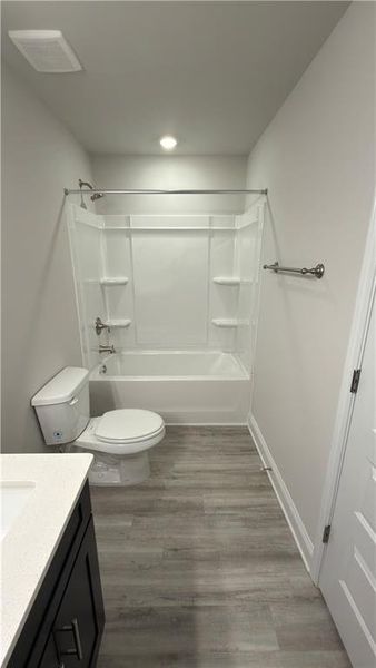 Furnished interior view inside a new home in Habersham Meadows, Demorest (Image 11).