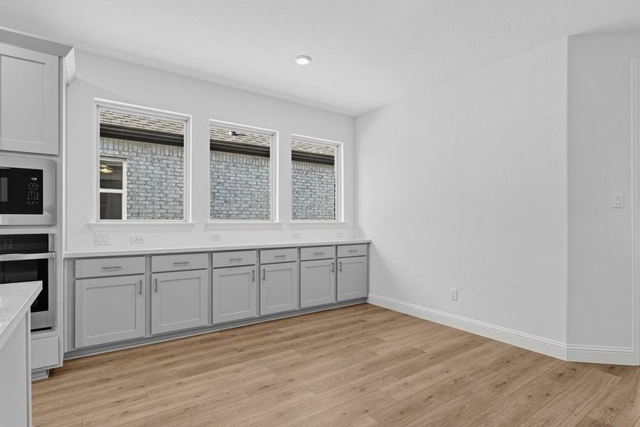 Furnished interior view inside a new home in South Oak, Lakewood Village (Image 9).