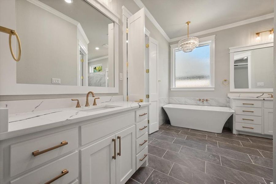 Furnished interior view inside a new home in , Arlington (Image 9). Furnished interior view inside a new home in , Arlington (Image 9).