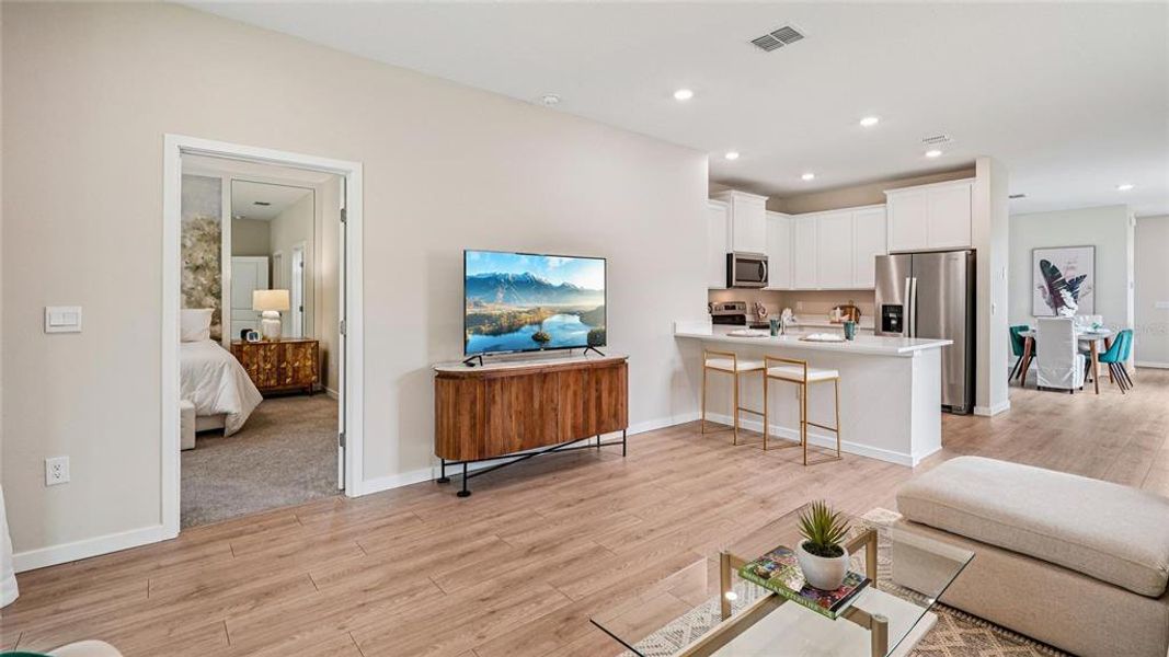 Furnished interior view inside a new home in Ocala Preserve, Ocala (Image 8).