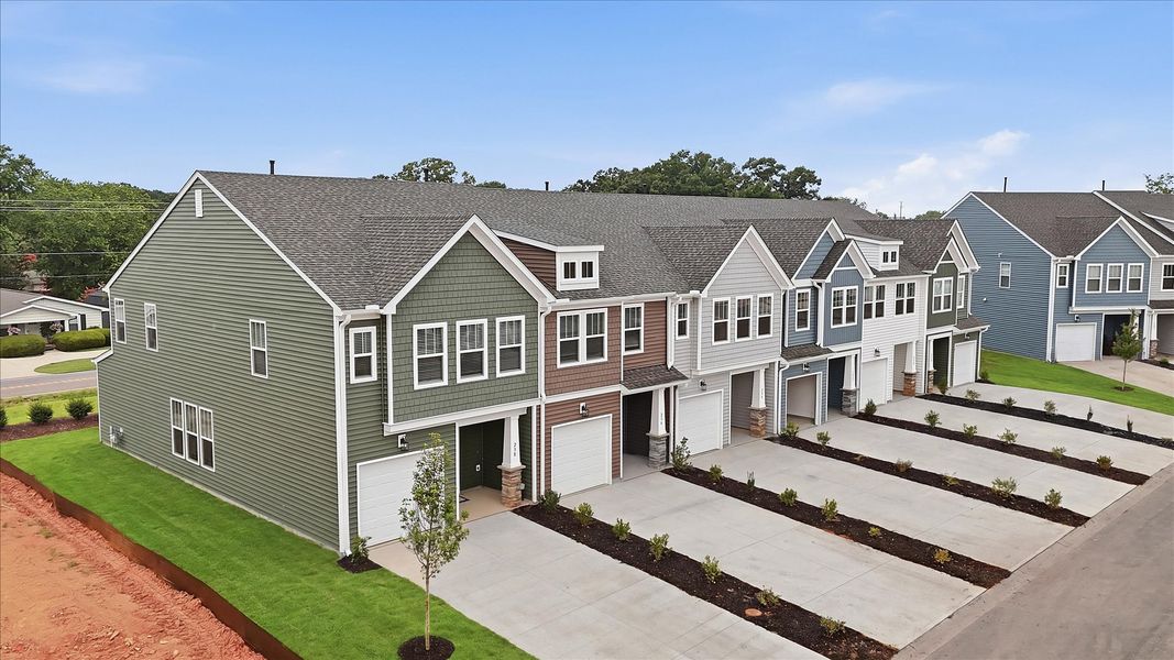 Elegant exterior with eye-catching curb appeal in a first-class DRB Homes community Elegant exterior with eye-catching curb appeal in a first-class DRB Homes community