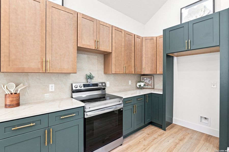Furnished interior view inside a new home in , San Antonio (Image 14).