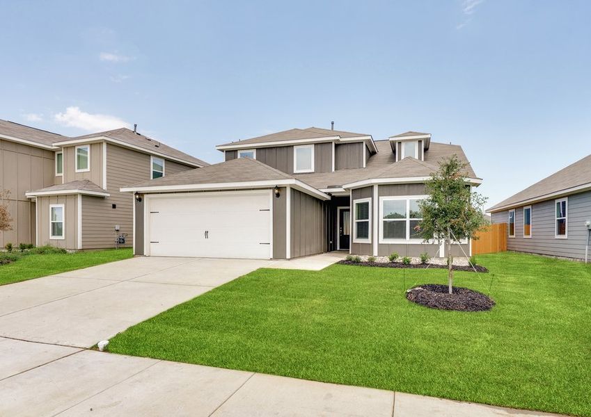 The Cypress has a two-car garage. The Cypress has a two-car garage.