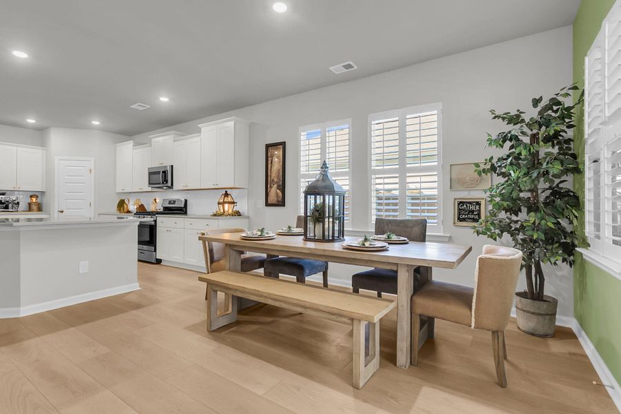 Furnished interior view inside a new home in Sweetgrass at Summers Corner: Arbor Collection, Summerville (Image 5).