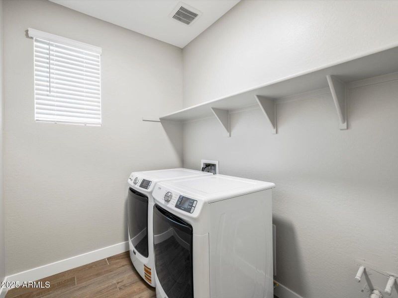Included Washer & Dryer