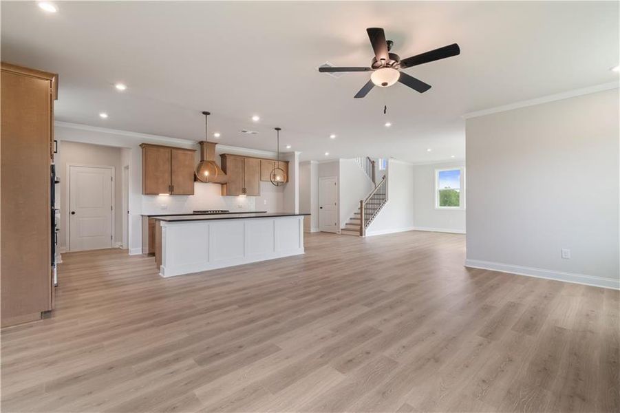 Spacious, unfurnished interior of a new home in Tiberon Woods, Cumming (Image 38).