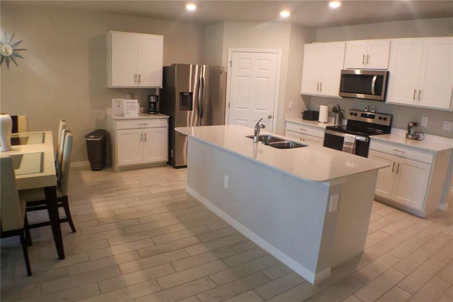 Furnished interior view inside a new home in Gulf Cove, Port Charlotte (Image 9). Furnished interior view inside a new home in Gulf Cove, Port Charlotte (Image 9).