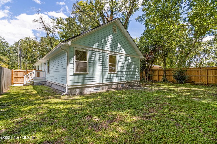 Front exterior of a new home in , Jacksonville, FL, highlighting curb appeal (Image 22).