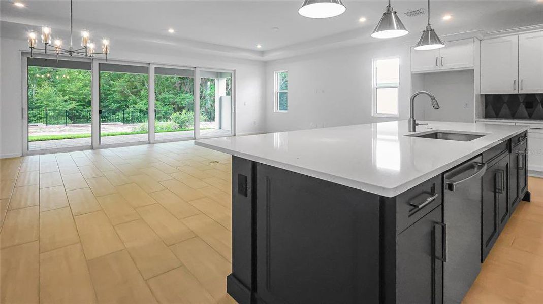 Furnished interior view inside a new home in Cresswind at Hammock Oaks, Lady Lake (Image 14).