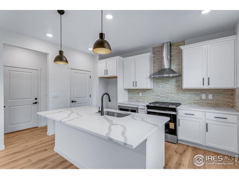 Furnished interior view inside a new home in Hansen Farm, Fort Collins (Image 10).