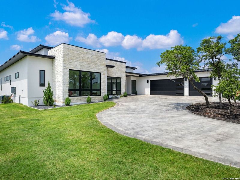 Exterior details and patio area of a home in , Boerne (Image 25).