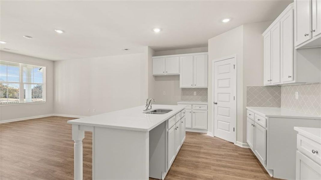 Furnished interior view inside a new home in Brookland Commons, Monroe (Image 11).