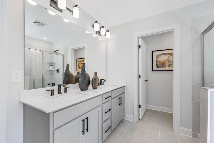 Furnished interior view inside a new home in Eagle Trace, Wendell (Image 27).