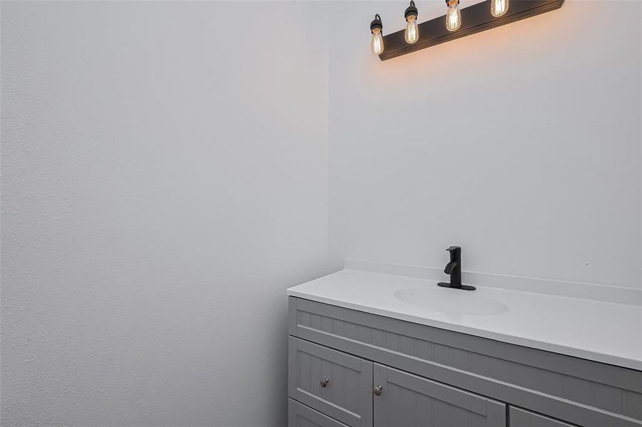 Close-up of interior finishes inside a home in , Houston (Image 13).