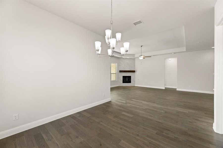 Spacious, unfurnished interior of a new home in River Ranch, Van Alstyne (Image 15). Spacious, unfurnished interior of a new home in River Ranch, Van Alstyne (Image 15).