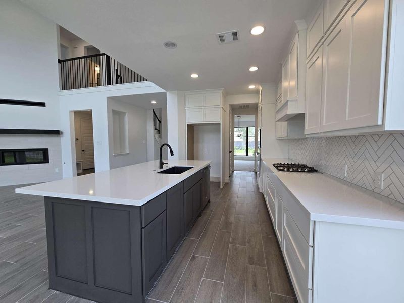 Furnished interior view inside a new home in , Richmond (Image 11).