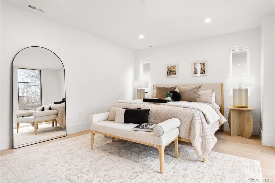 Furnished interior view inside a new home in , Denver (Image 7). Furnished interior view inside a new home in , Denver (Image 7).